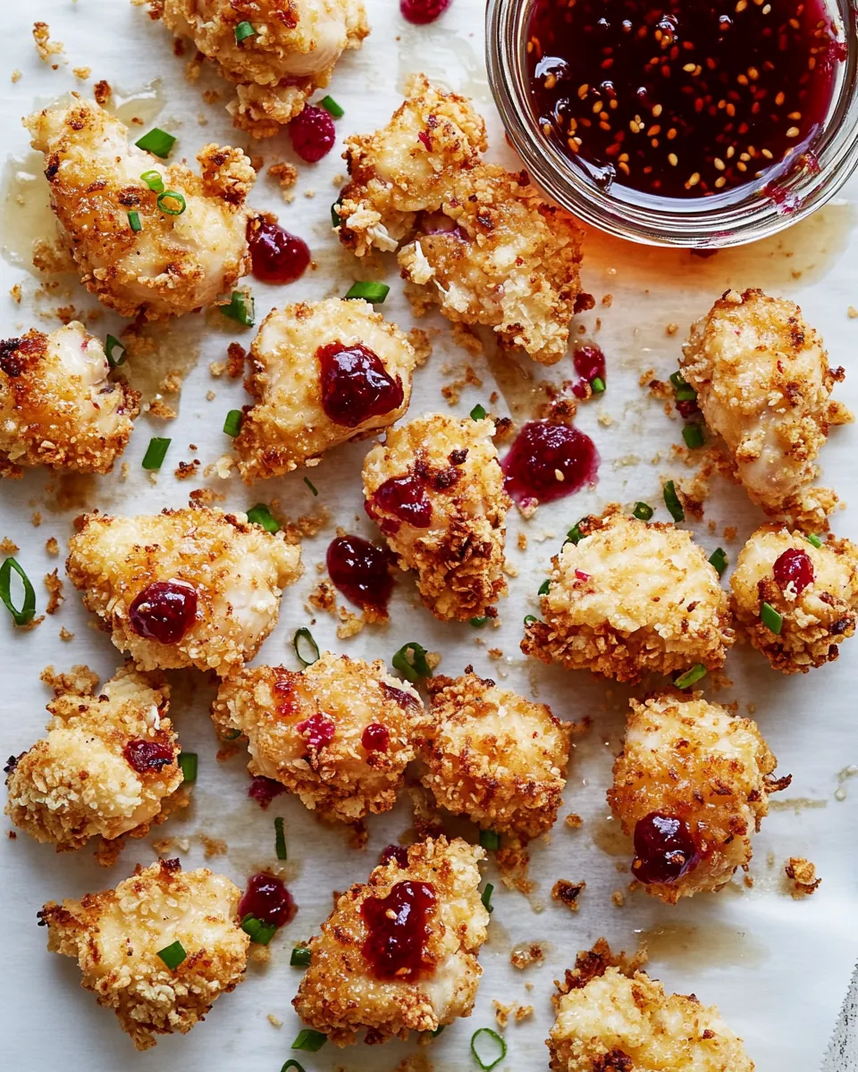 Baked Popcorn Chicken