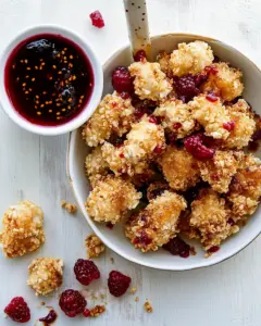 Baked Popcorn Chicken