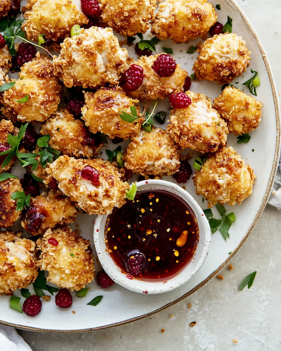Baked Popcorn Chicken