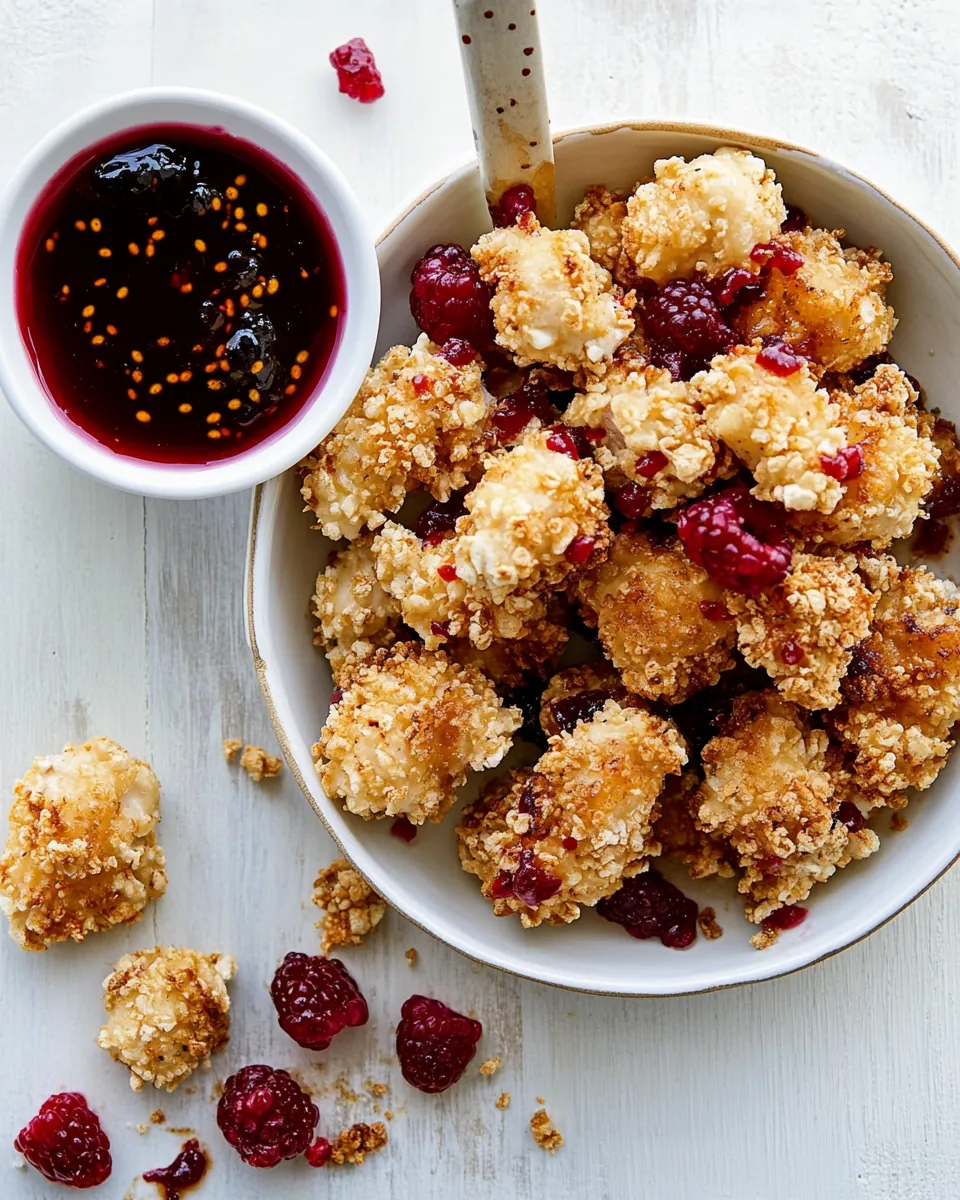 Baked Popcorn Chicken
