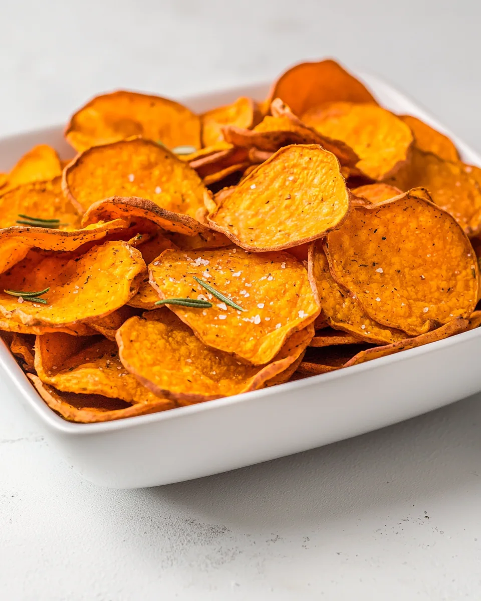 Baked Sweet Potato Chips