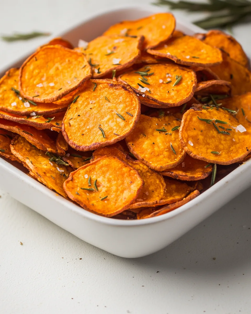 Baked Sweet Potato Chips