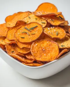 Baked Sweet Potato Chips