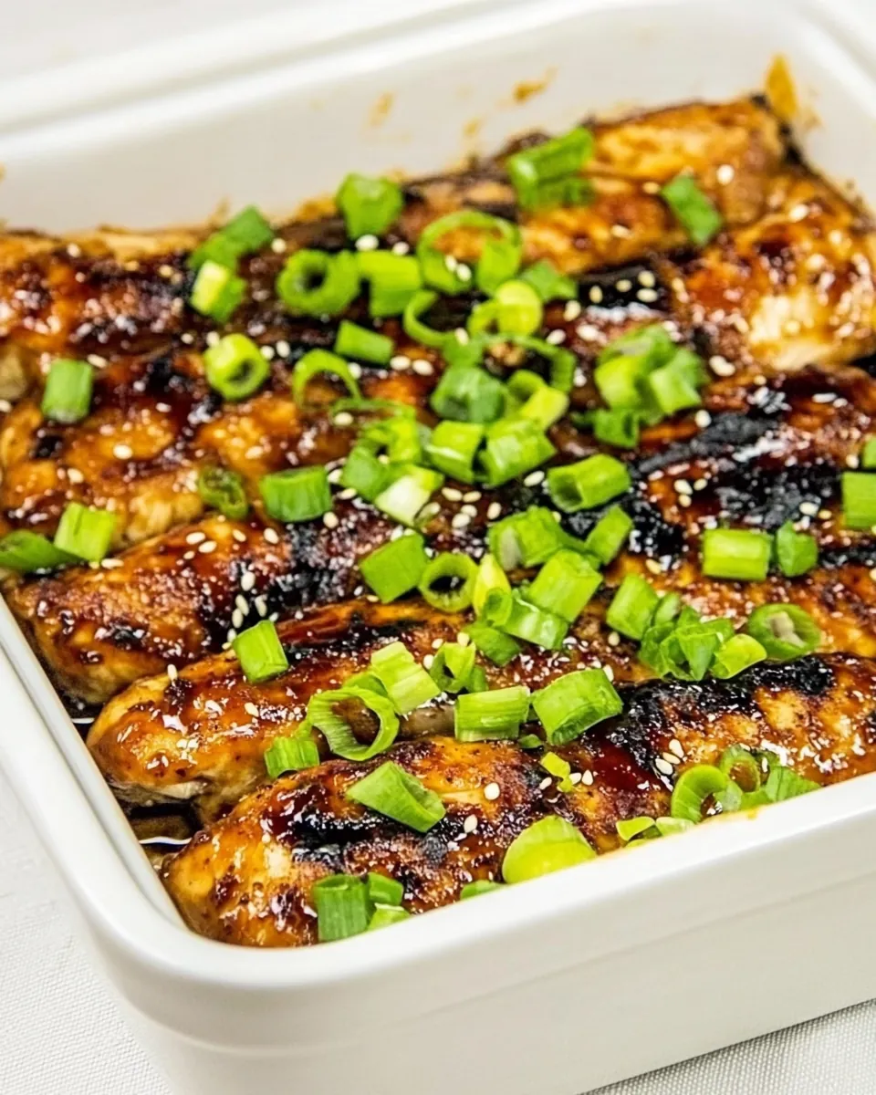 Baked Teriyaki Chicken