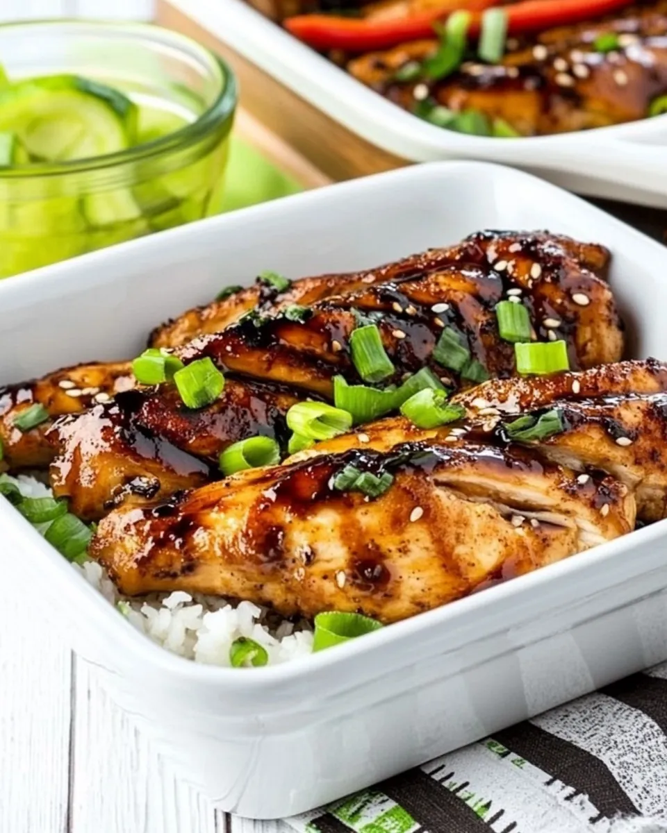 Baked Teriyaki Chicken