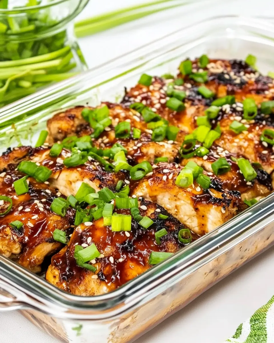 Baked Teriyaki Chicken