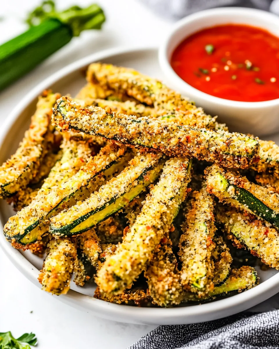 Baked Zucchini Fries