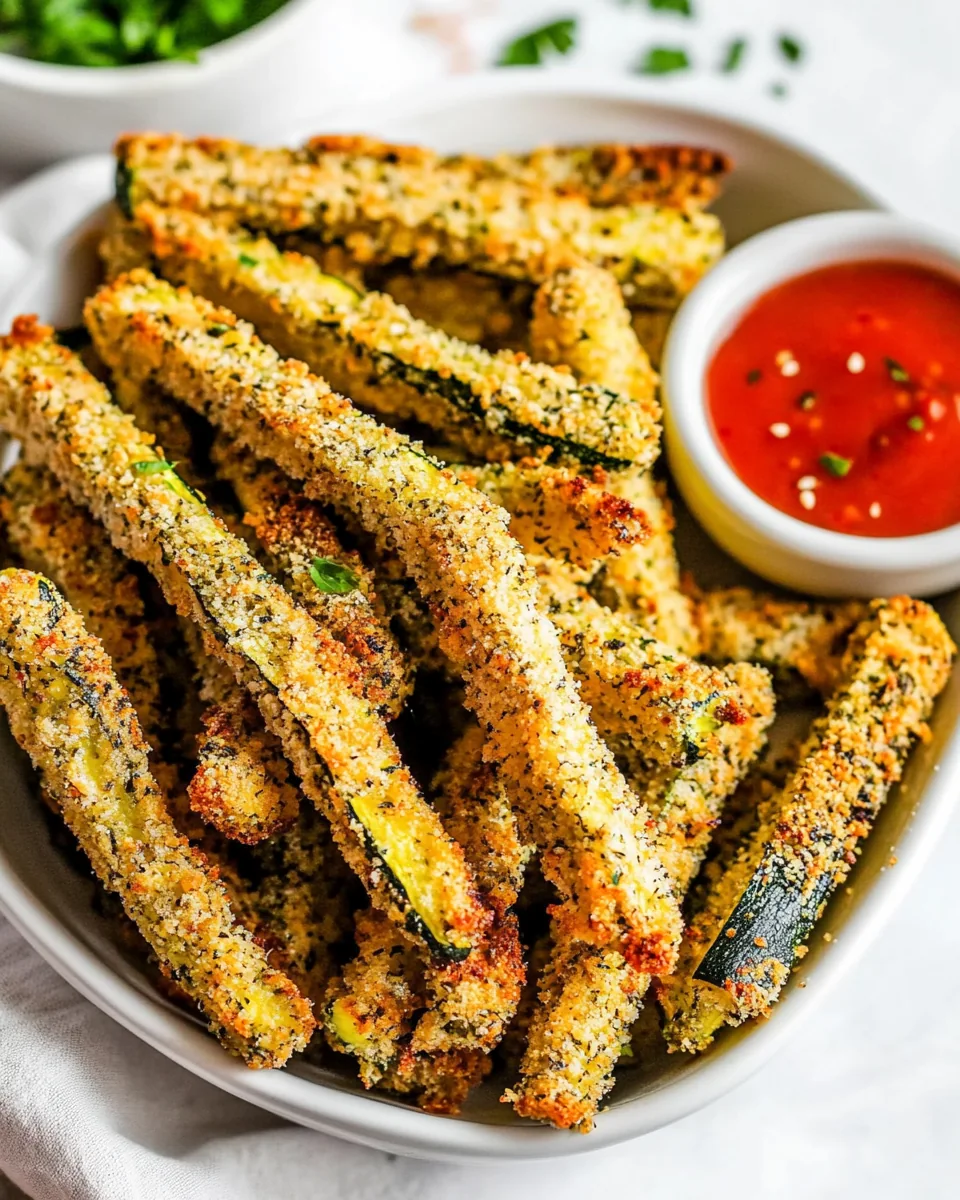 Baked Zucchini Fries