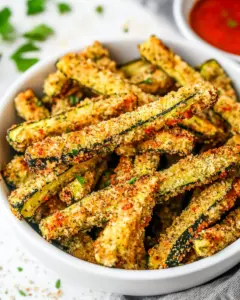 Baked Zucchini Fries