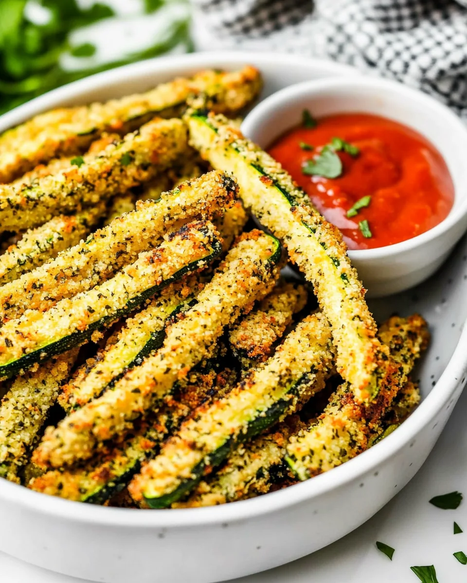 Baked Zucchini Fries