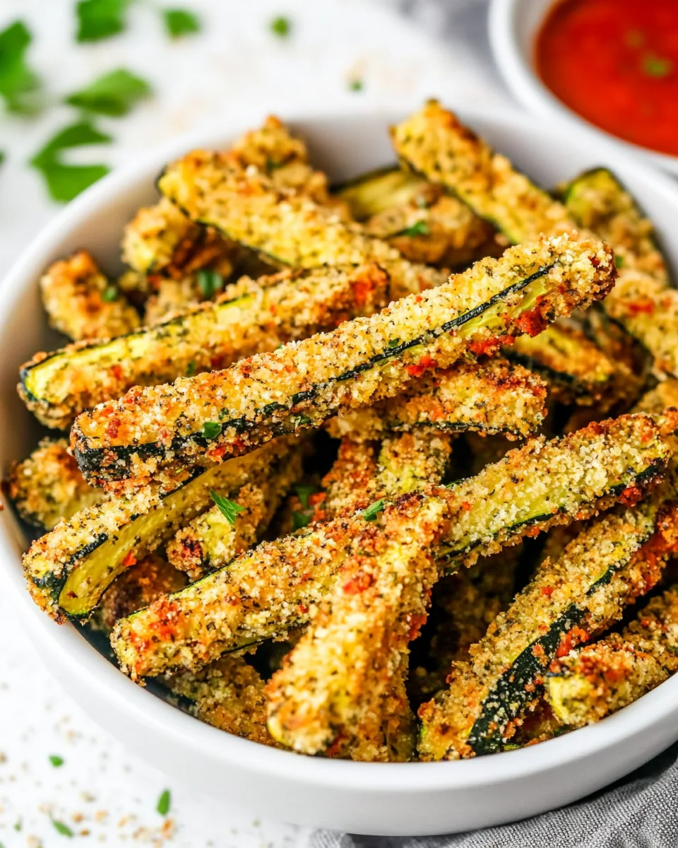 Baked Zucchini Fries