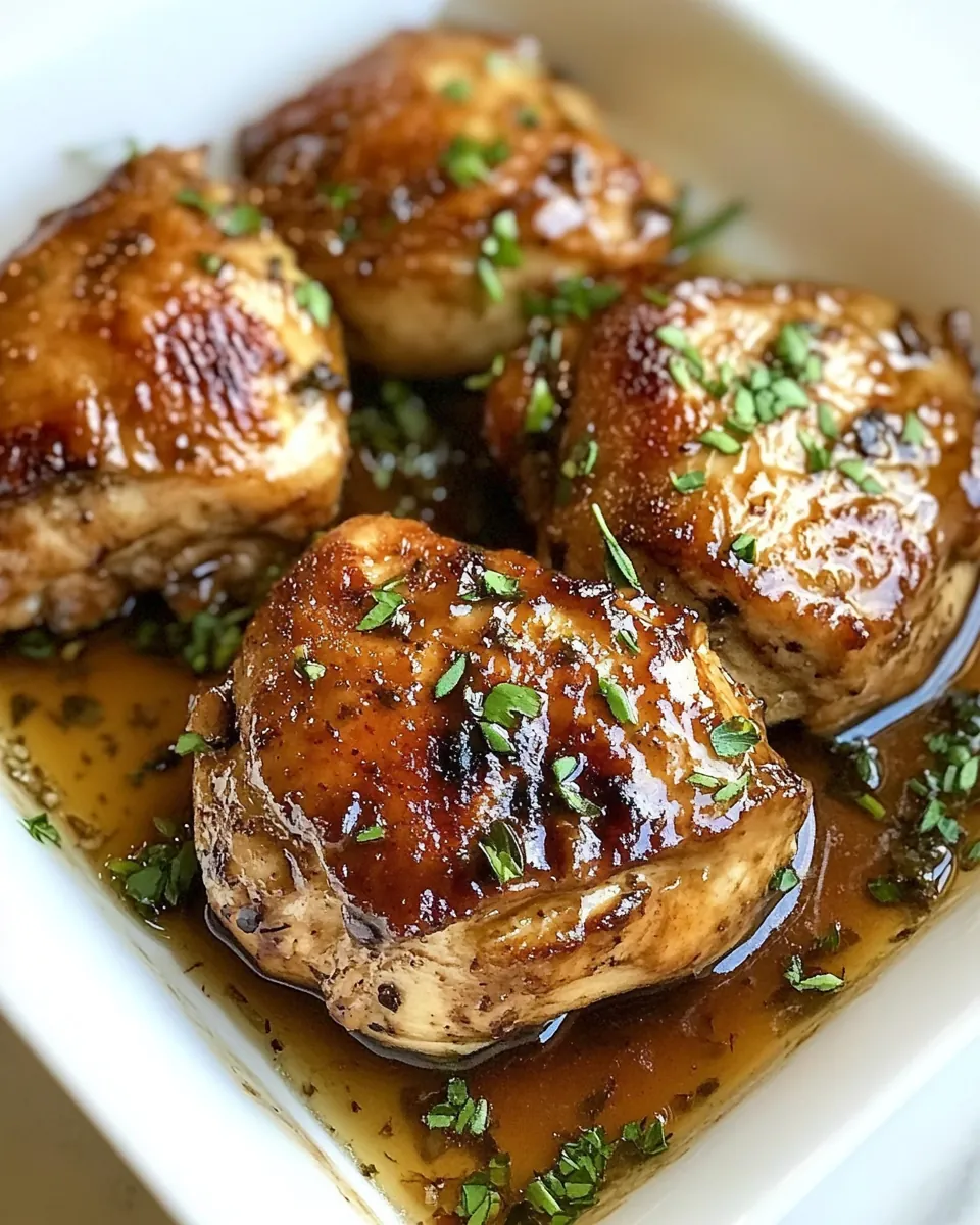 Balsamic Honey Chicken