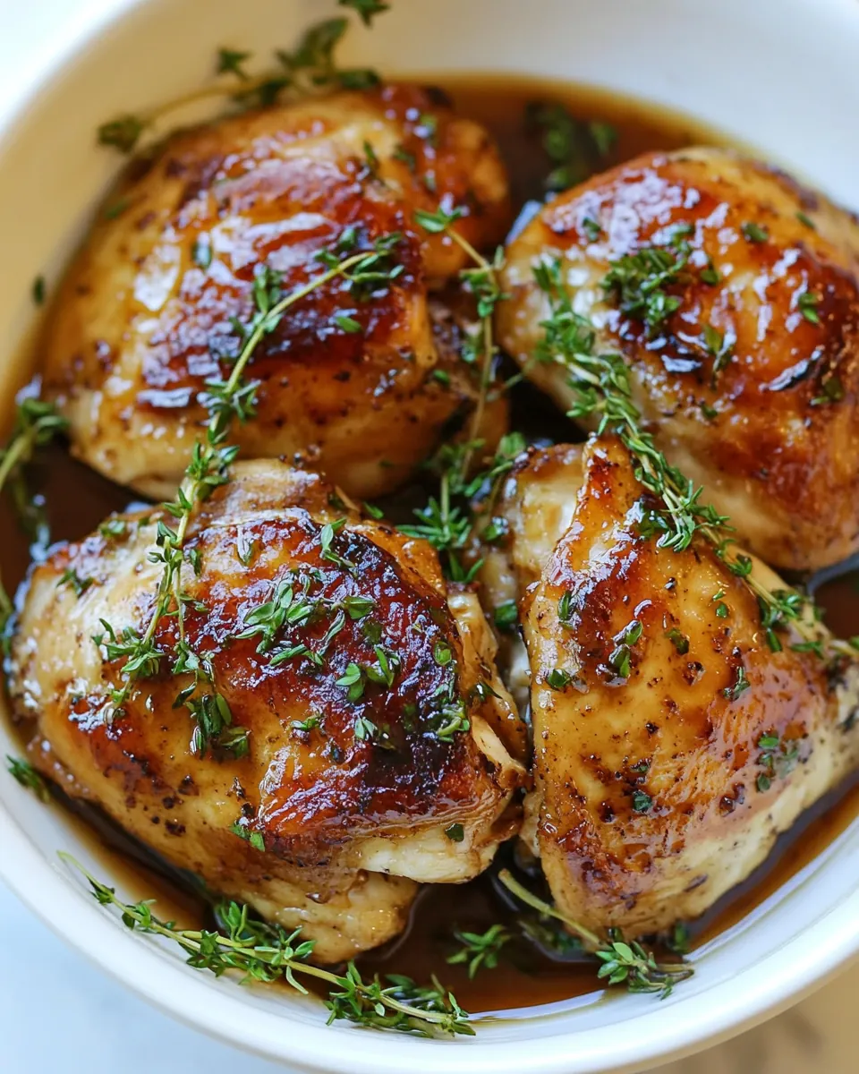 Balsamic Honey Chicken