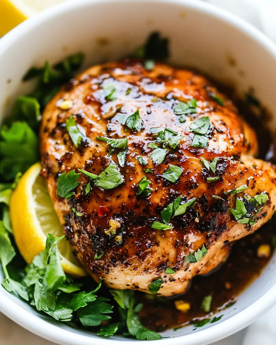 Balsamic Chicken Marinade