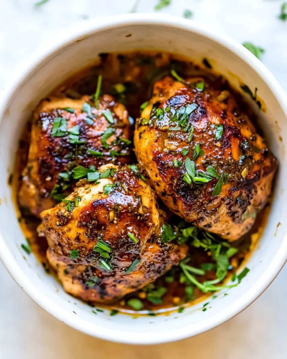 Balsamic Chicken Marinade