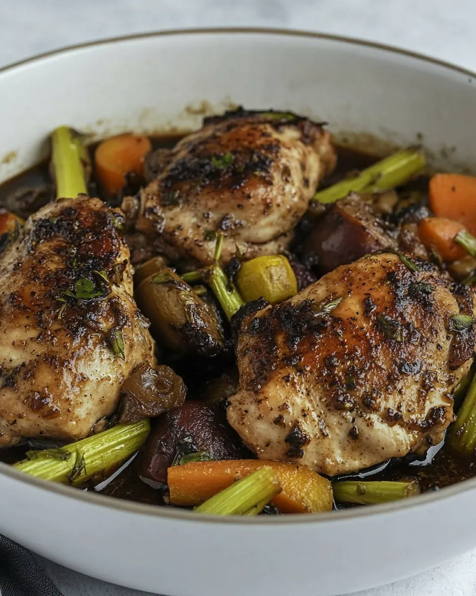 Balsamic Chicken and Vegetables
