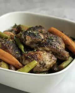 Balsamic Chicken and Vegetables