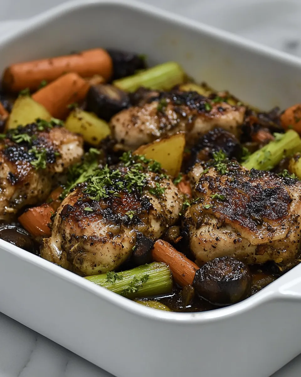 Balsamic Chicken and Vegetables
