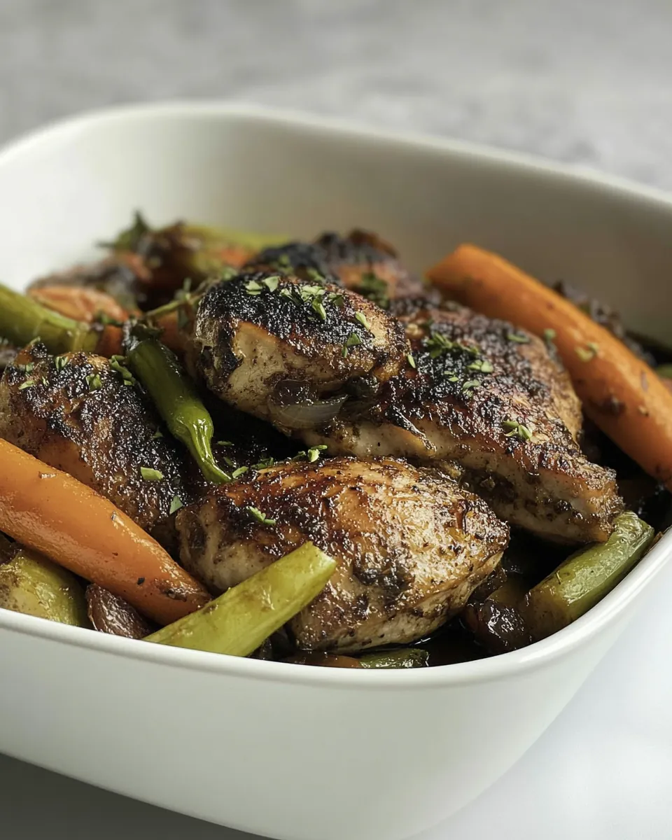 Balsamic Chicken and Vegetables
