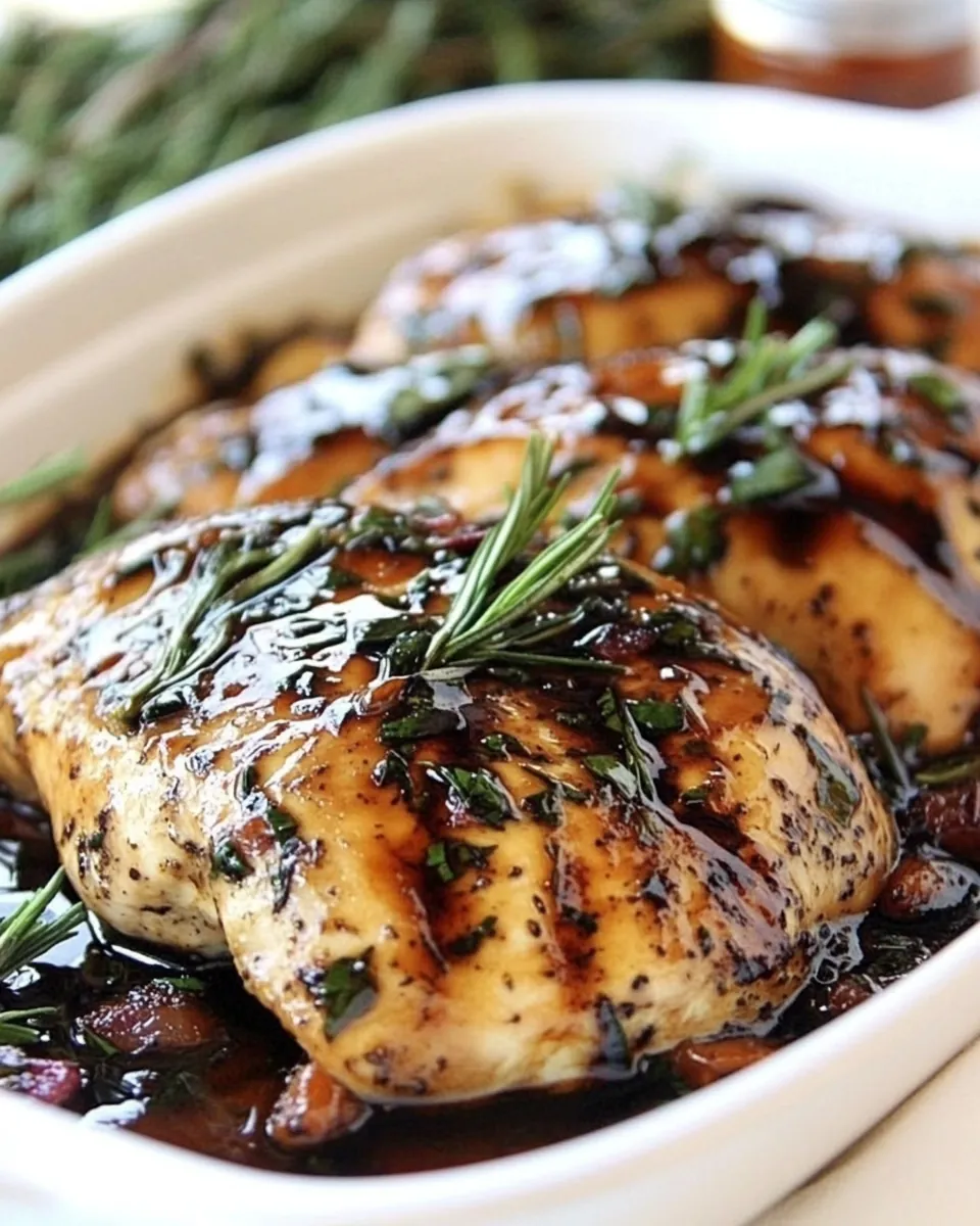 Balsamic Glazed Chicken