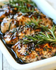 Balsamic Glazed Chicken