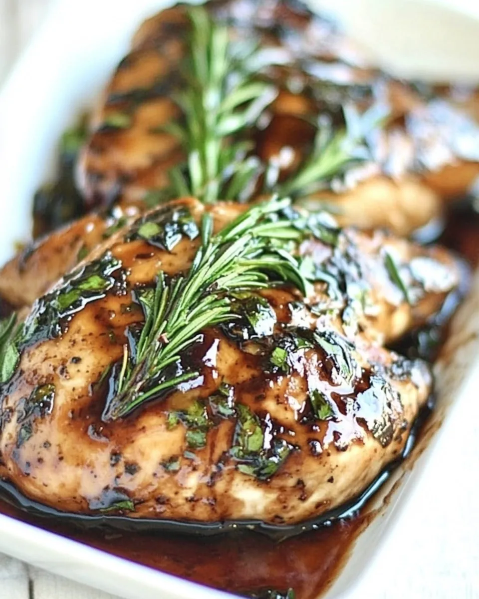 Balsamic Glazed Chicken