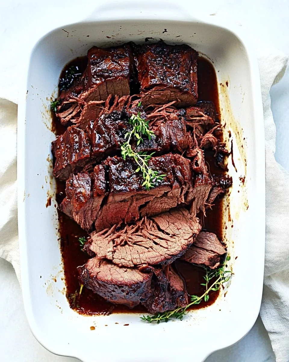 Balsamic Roast Beef