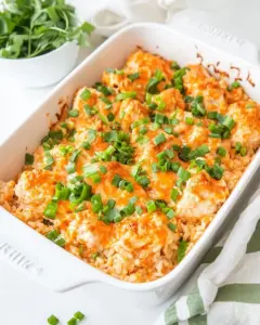 Bang Bang Chicken and Rice Bake