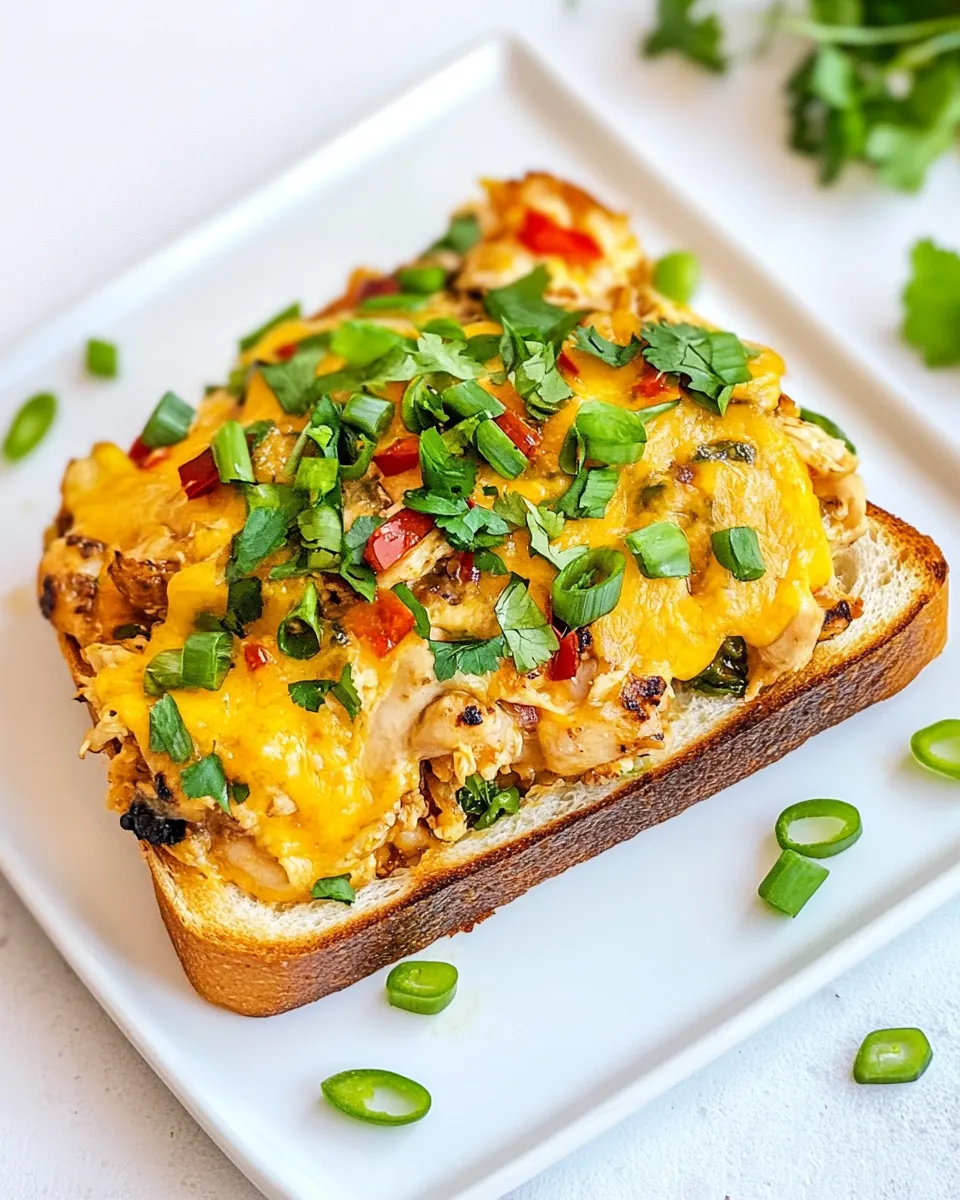 Spicy Chicken Melts