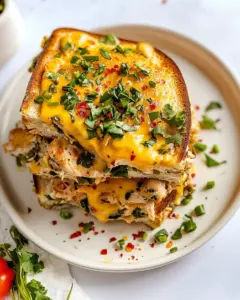 Spicy Chicken Melts