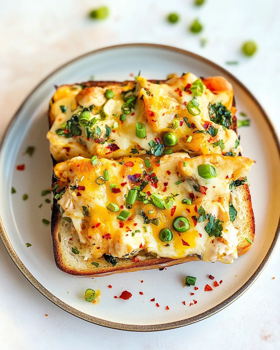 Spicy Chicken Melts