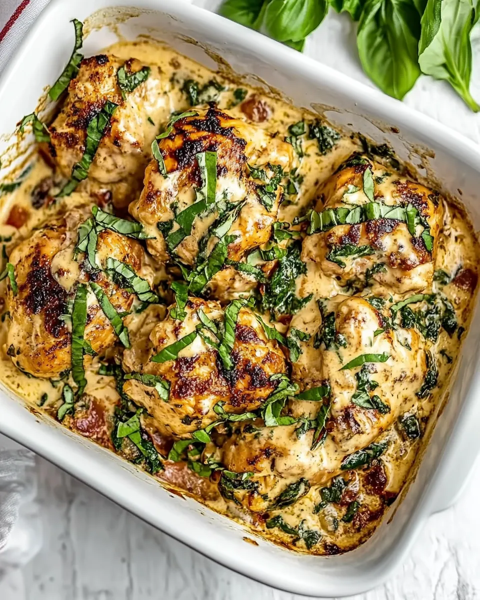 Basil Cream Chicken