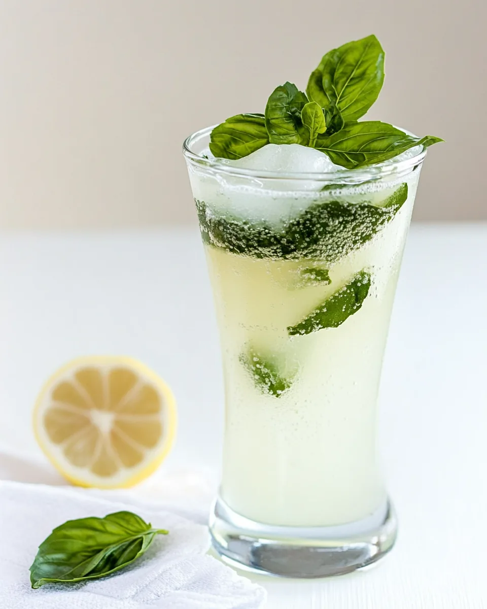 Basil Lemonade