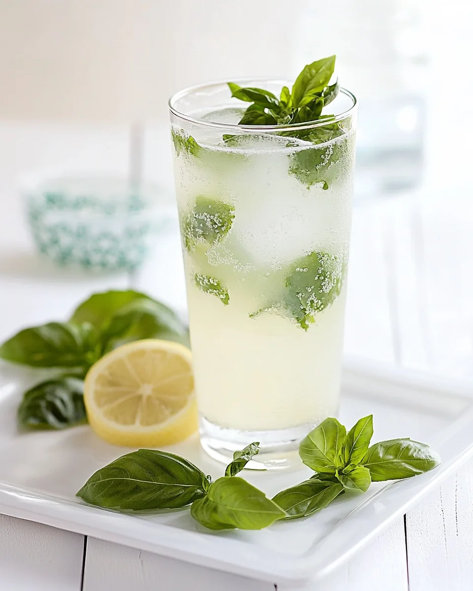 Basil Lemonade
