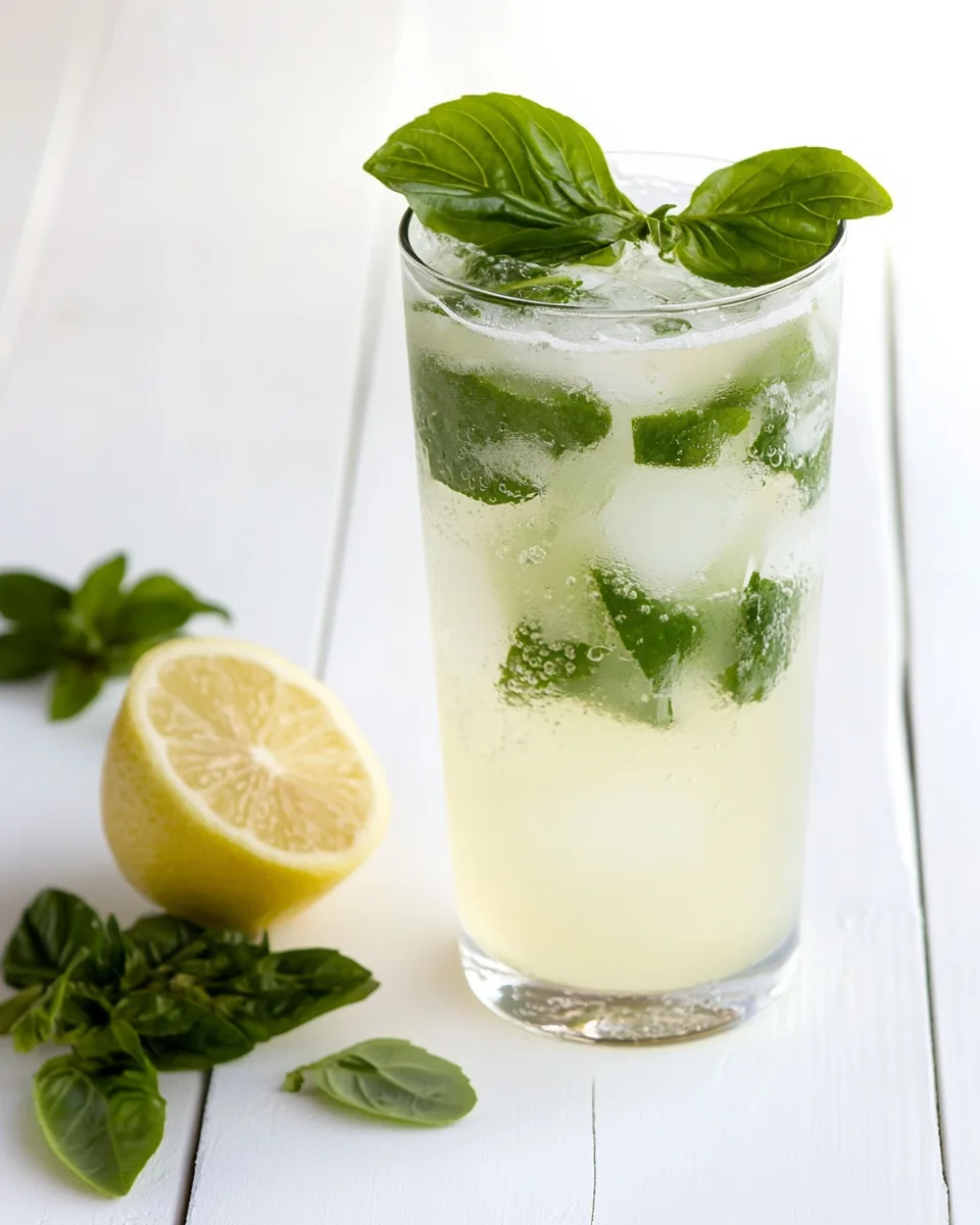 Basil Lemonade