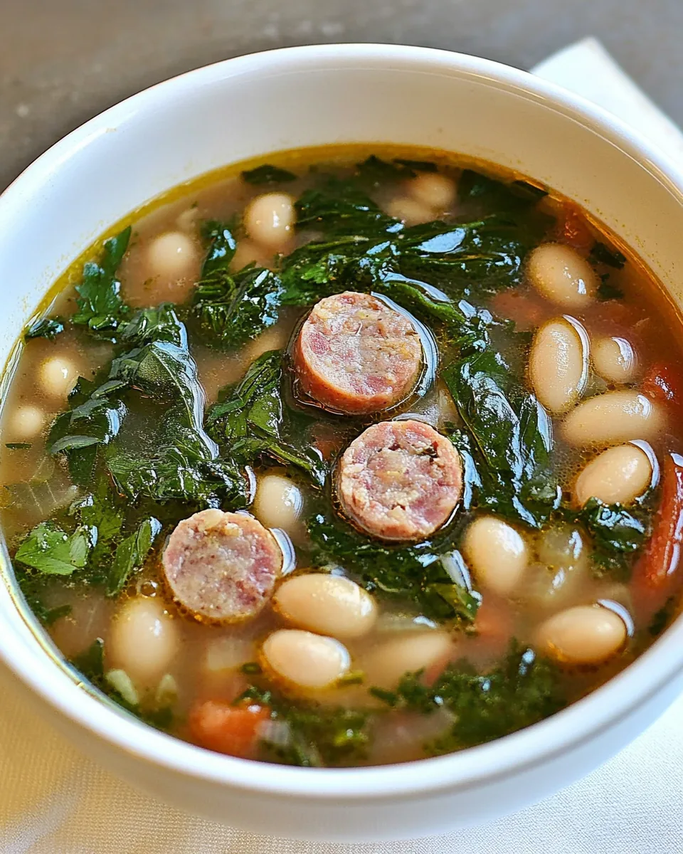 Bean and Sausage Soup