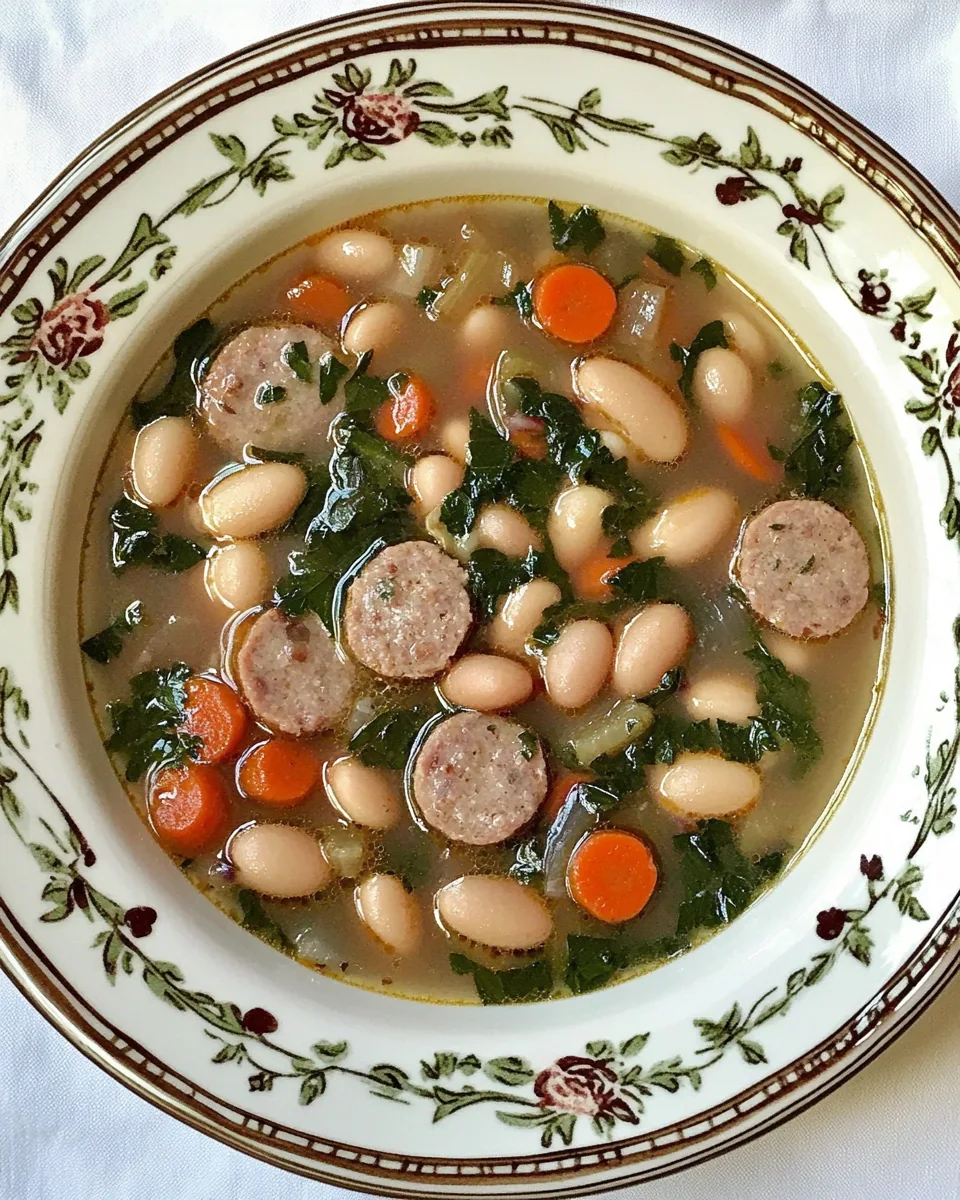 Bean and Sausage Soup