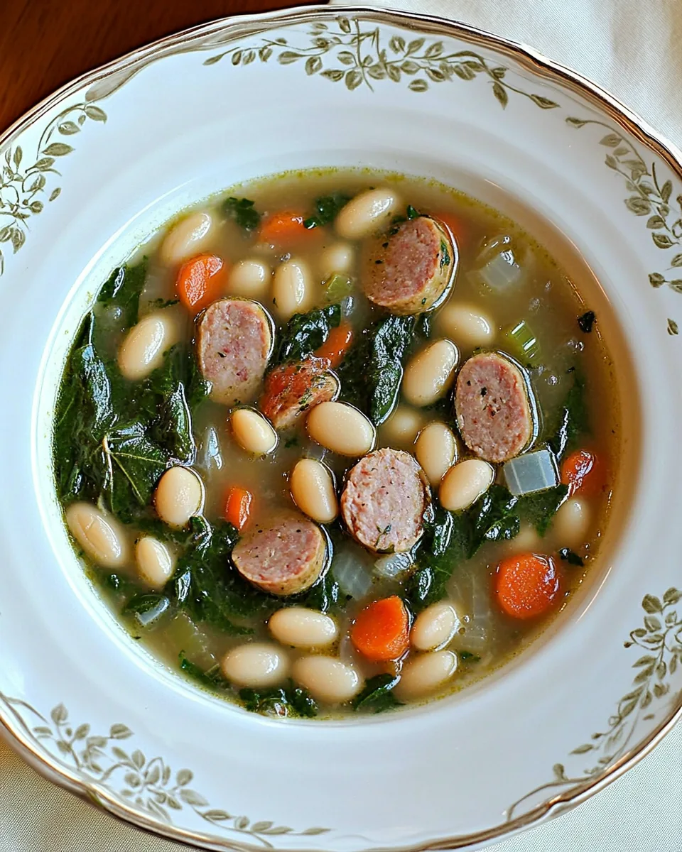 Bean and Sausage Soup