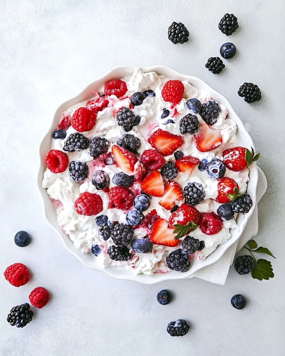 Berry Cheesecake Salad