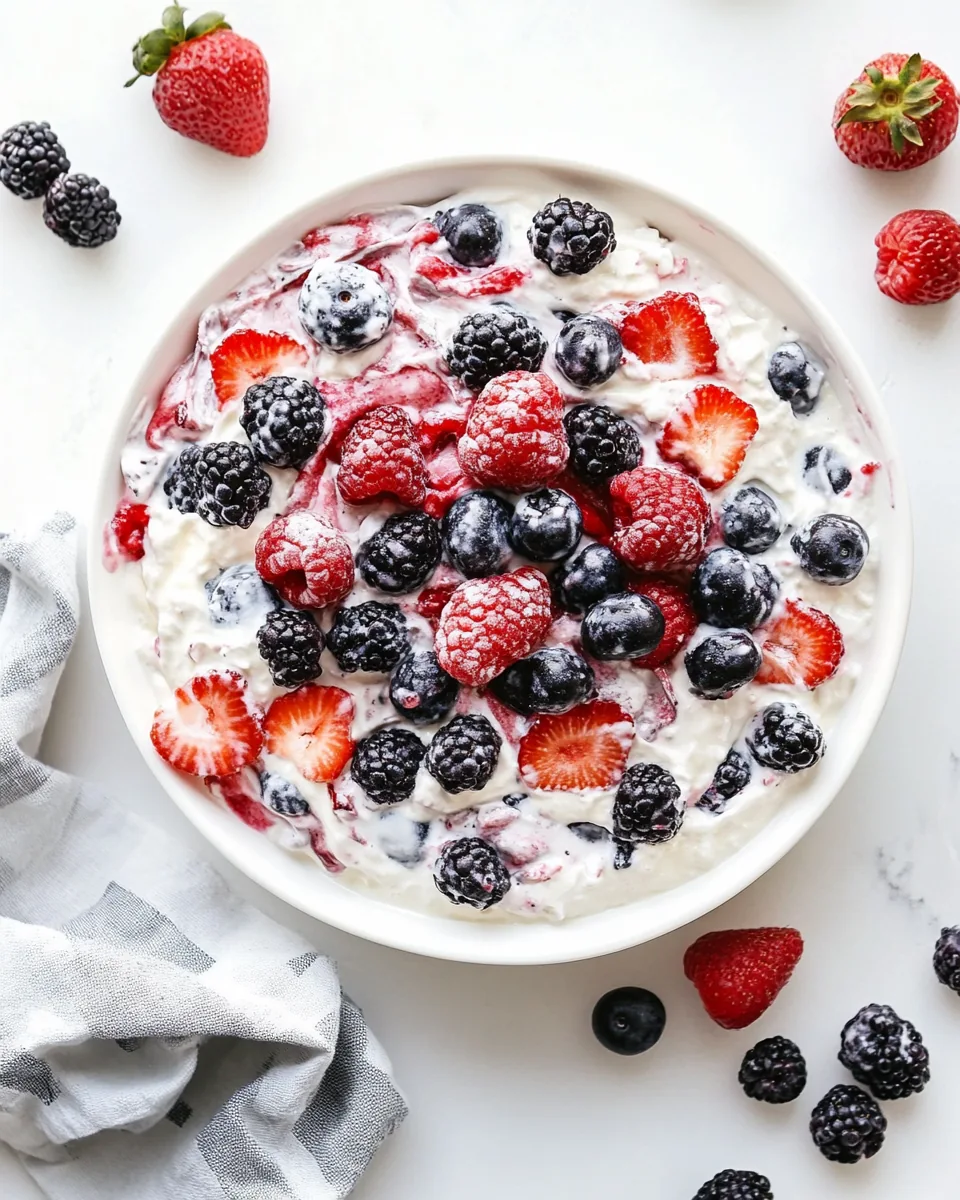 Berry Cheesecake Salad