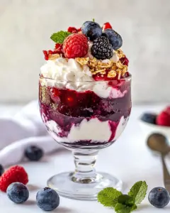 Berry Compote Parfait
