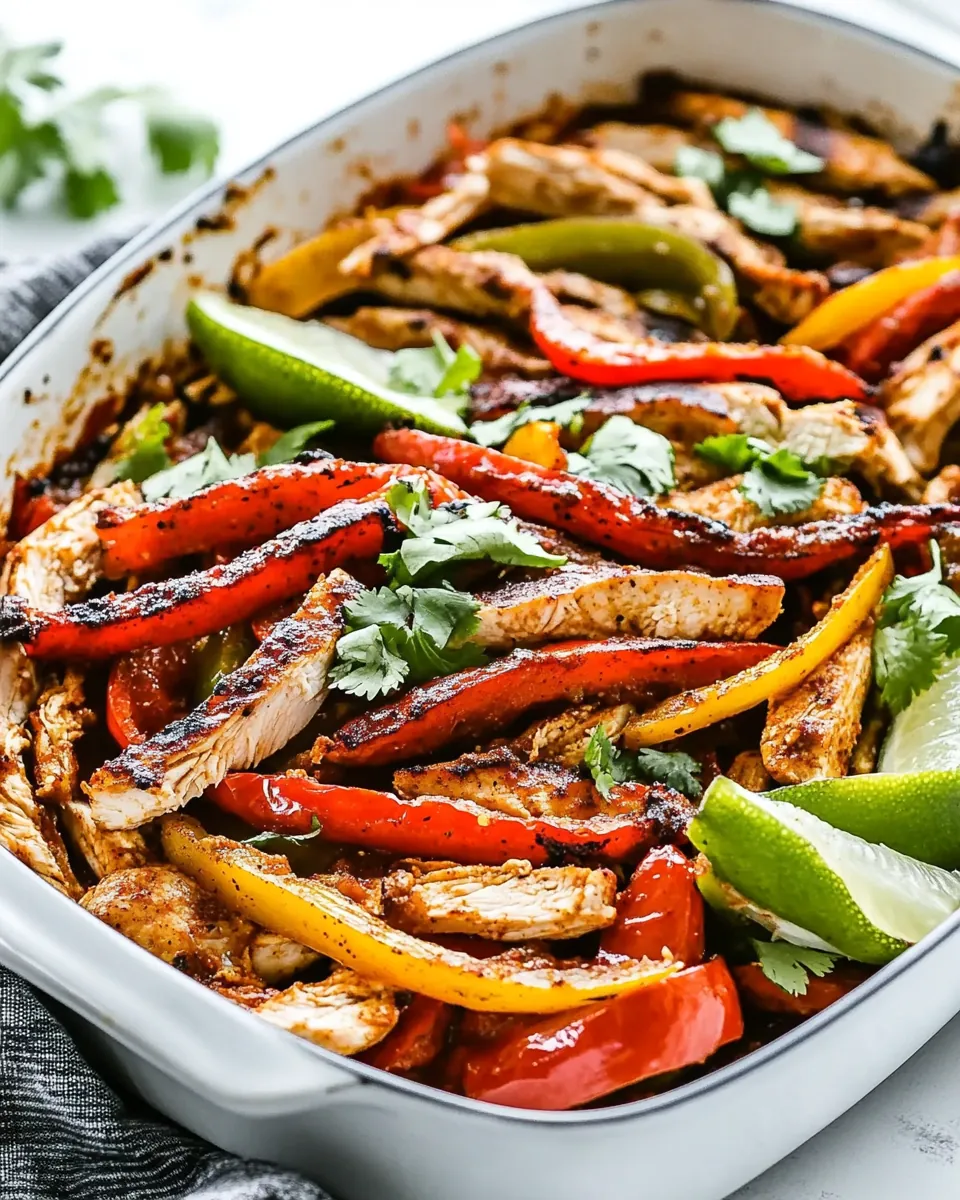 Best Chicken Fajitas
