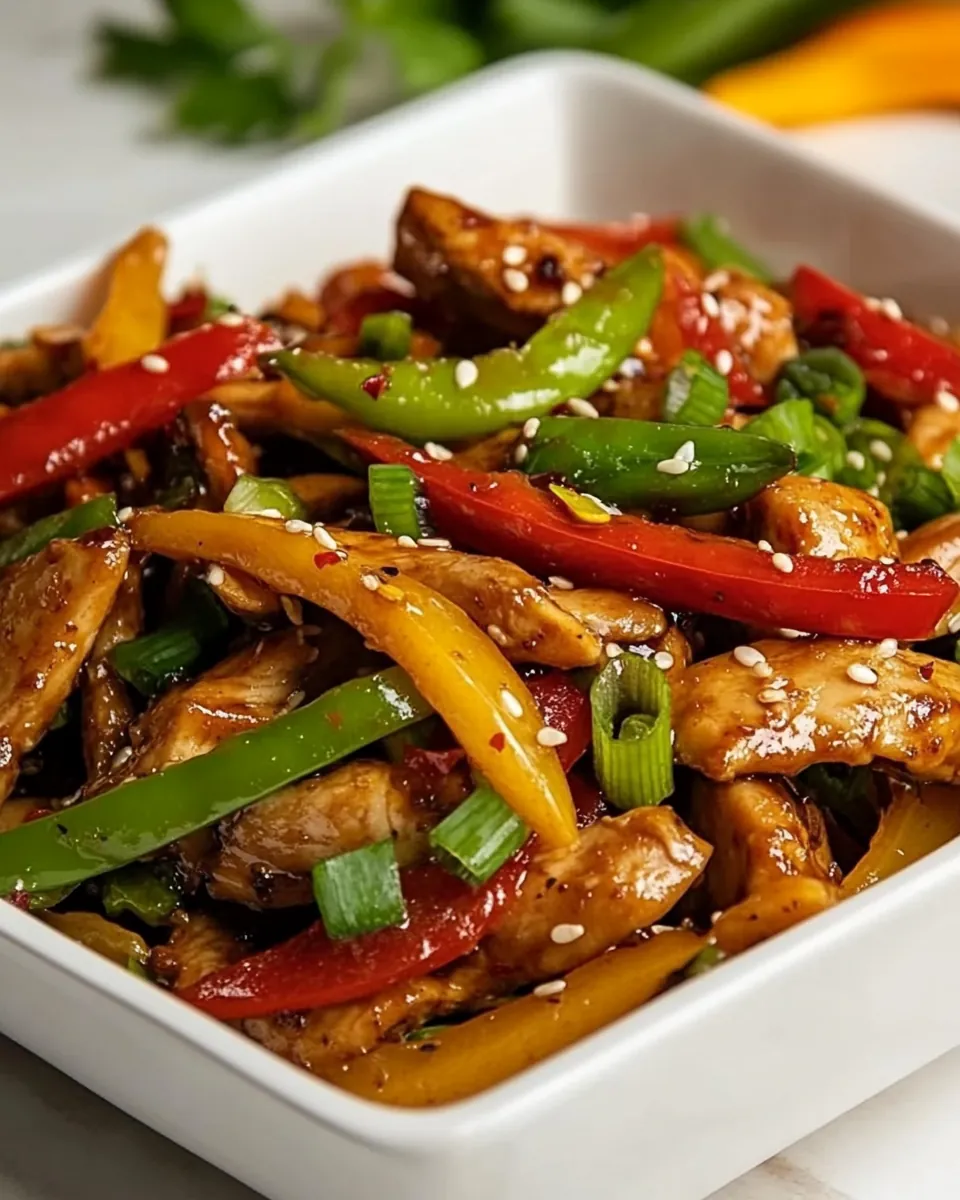 Chicken Sesame Stir Fry