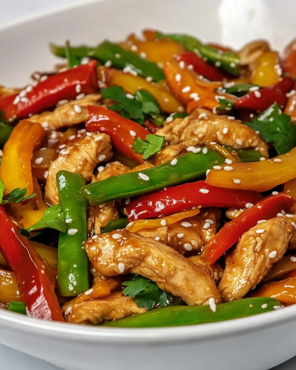 Chicken Sesame Stir Fry