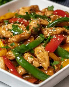 Chicken Sesame Stir Fry