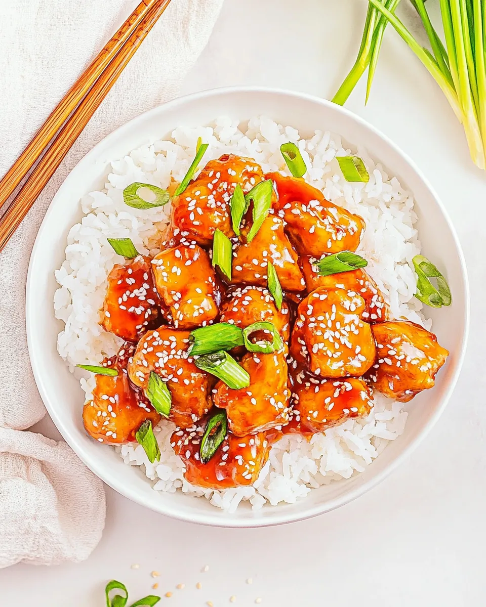 Better Than Takeout Mongolian Chicken