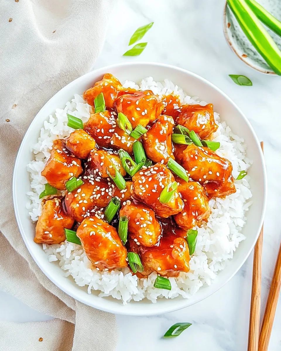 Better Than Takeout Mongolian Chicken