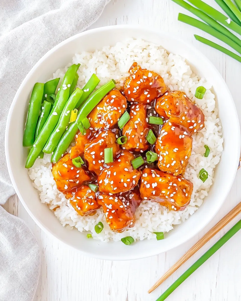 Better Than Takeout Mongolian Chicken