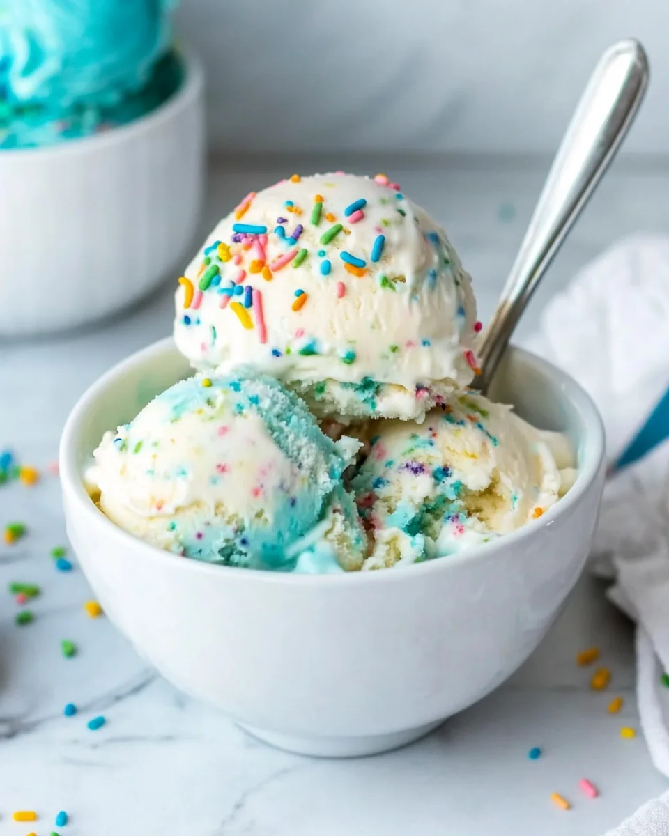 Birthday Cake Ice Cream