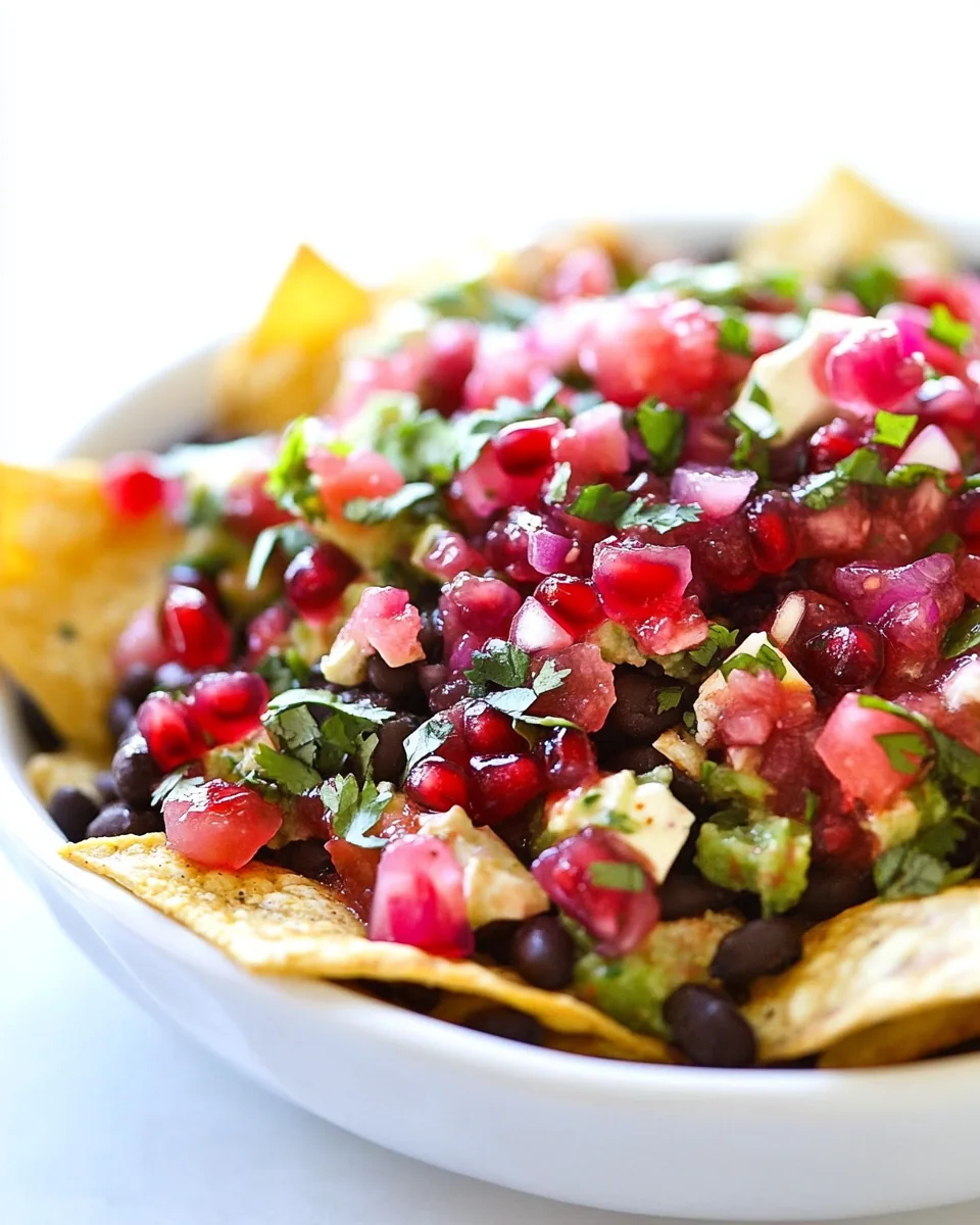 Black Bean Nachos